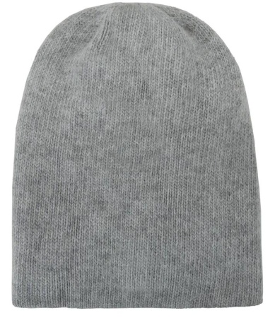 Шапка с шерстью женская / Серый / 56 Шапка с шерстью женская / Серый / 56