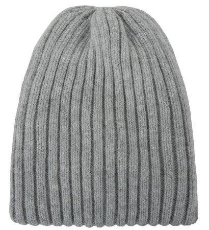 Шапка с шерстью женская / Серый / 56 Шапка с шерстью женская / Серый / 56