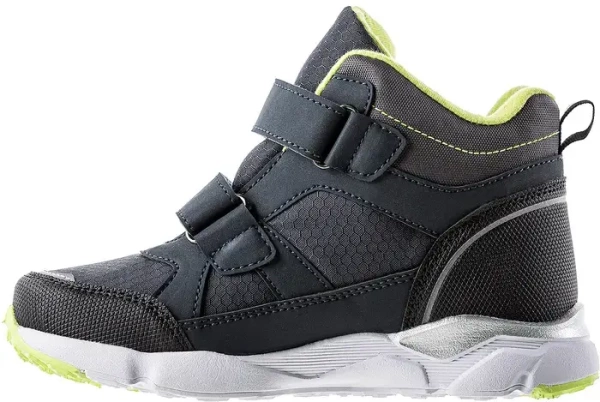 Ботинки из экокожи для мальчика / Тёмно-синий / 37