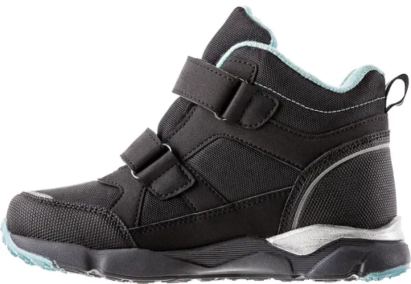 Ботинки из экокожи для мальчика / Черный / 37