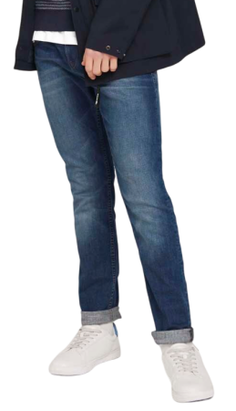 Джинсы прямого кроя мужские / Синий / 48 Джинсы прямого кроя мужские / Синий / 48