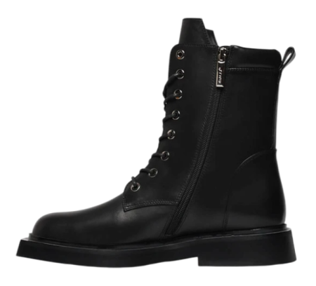 Ботинки кожаные женские / Черный / 41 Ботинки кожаные женские / Черный / 41