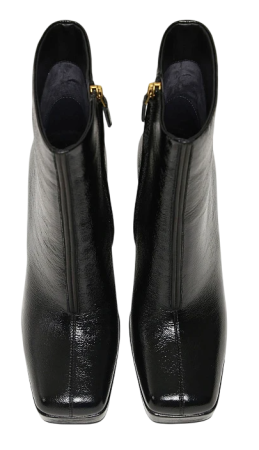 Полусапоги кожаные женские / Черный / 37 Полусапоги кожаные женские / Черный / 37