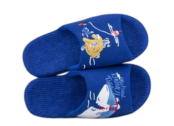 Тапочки открытые для мальчика / Синий / 37