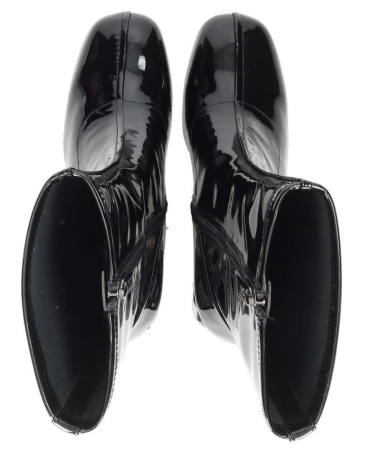 Ботинки лакированные женские / Черный / 41 Ботинки лакированные женские / Черный / 41