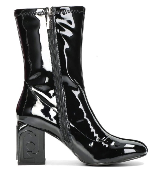 Ботинки лакированные женские / Черный / 41