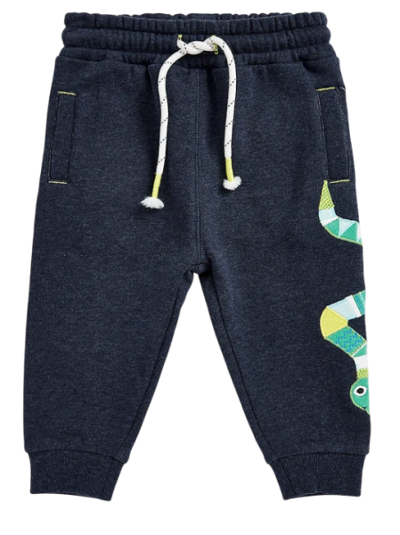 Брюки спортивные для мальчика / Тёмно-синий / 104