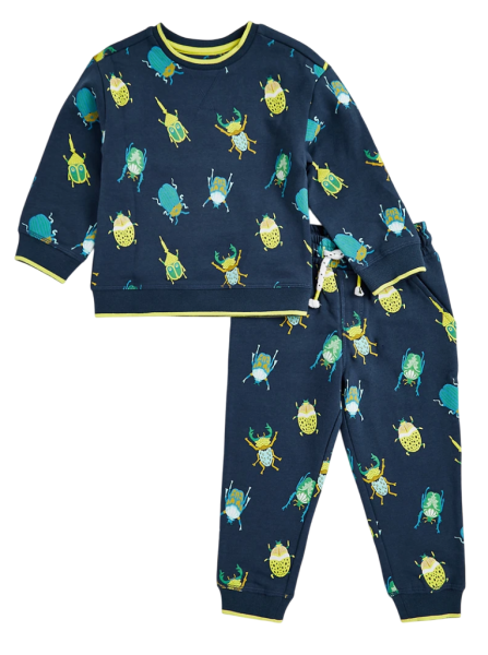 Спортивный костюм для мальчика / Тёмно-синий / 110