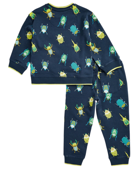 Спортивный костюм для мальчика / Тёмно-синий / 110