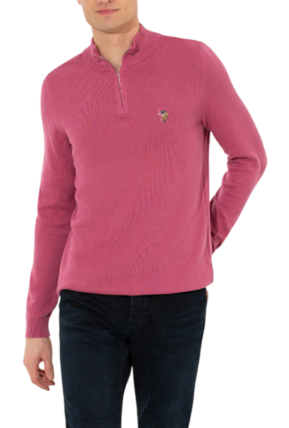 Джемпер из хлопка мужской / Розовый / 58 Джемпер из хлопка мужской / Розовый / 58