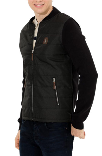 Кардиган из хлопка мужской / Черный / 46 Кардиган из хлопка мужской / Черный / 46