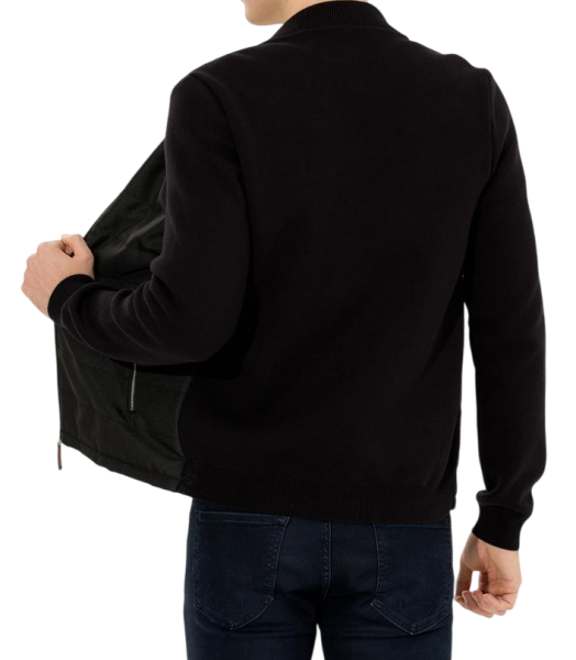 Кардиган из хлопка мужской / Черный / 46 Кардиган из хлопка мужской / Черный / 46