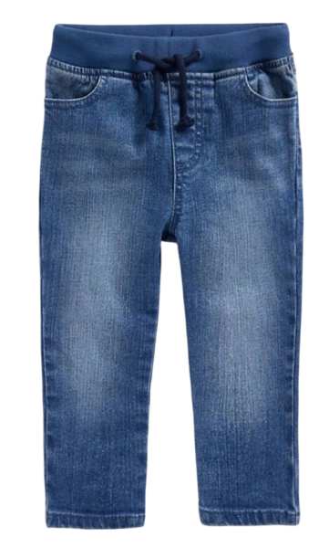 Брюки джинсовые детские / Тёмно-синий / 92