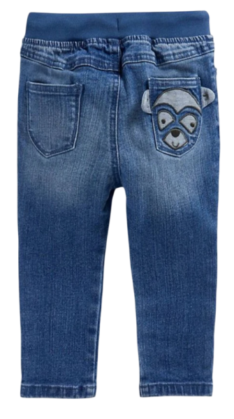 Брюки джинсовые детские / Тёмно-синий / 92