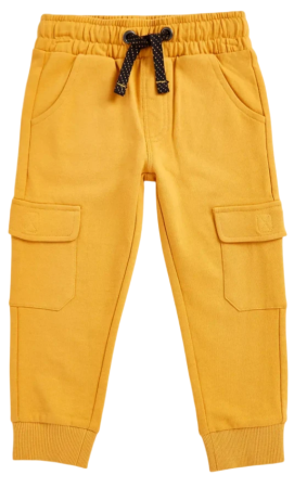 Брюки спортивные для мальчика / Желтый / 104