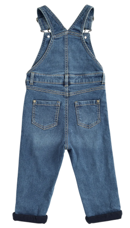 Полукомбинезон джинсовый детский / Синий / 92