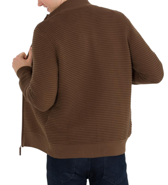 Кардиган из хлопка мужской / Коричневый / 46 Кардиган из хлопка мужской / Коричневый / 46