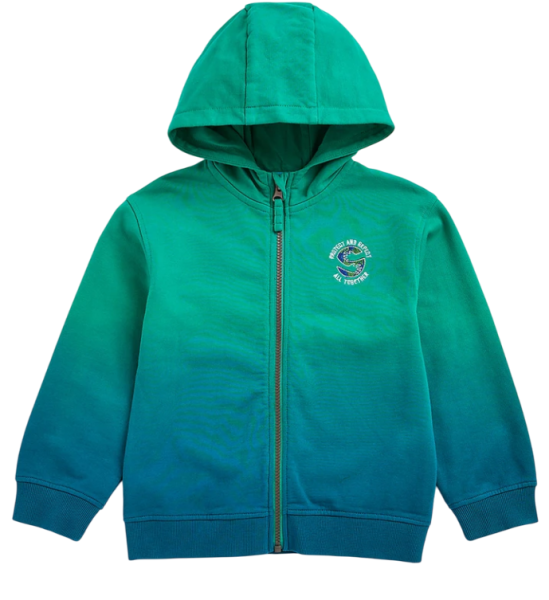 Толстовка с капюшоном для мальчика / Синий / 104