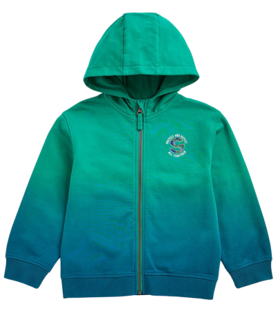 Толстовка с капюшоном для мальчика / Синий / 104