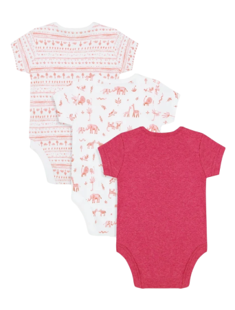 Боди хлопковое детское  / Розовый / 92