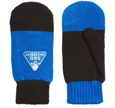 Варежки с логотипом для мальчика / Черный / 16