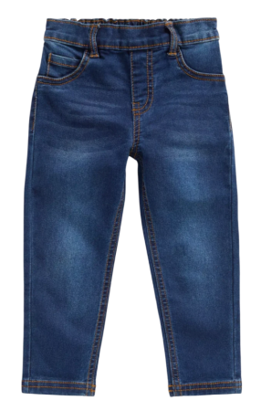 Джинсы скинни для девочки / Синий / 128