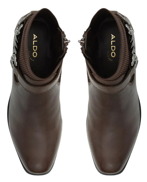 Ботинки с ремешком женские / Коричневый / 36