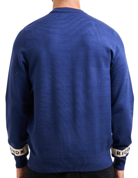 Пуловер с логотипом мужской / Синий / 54 Пуловер с логотипом мужской / Синий / 54