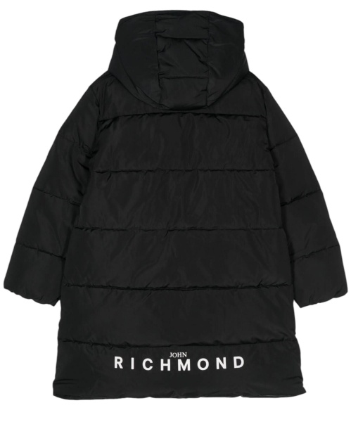 Пальто стеганое для мальчика / Черный / 152