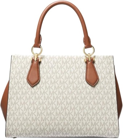 Сумка-сэтчел Marilyn с фирменным логотипом / Коричневый / M