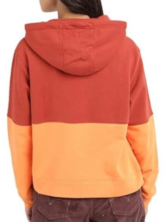 Худи с логотипом женское / Красный / 52