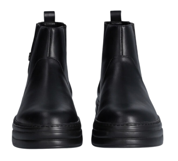 Полуботинки на платформе женские / Черный / 37