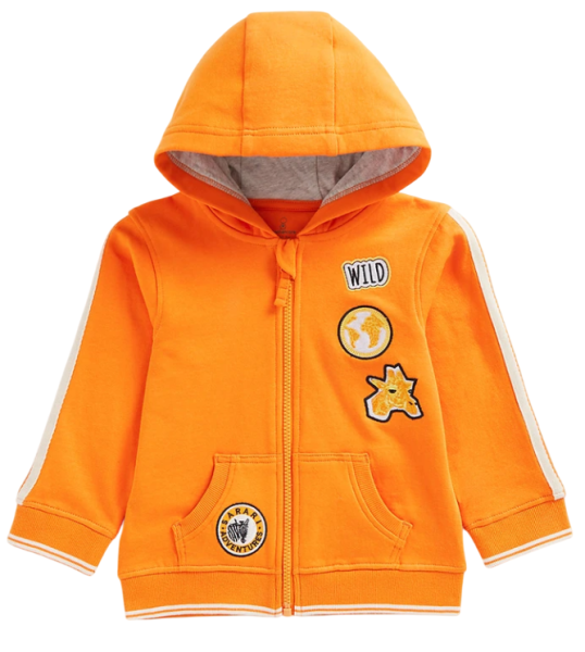 Толстовка с капюшоном детская / Желтый / 86 Толстовка с капюшоном детская / Желтый / 86