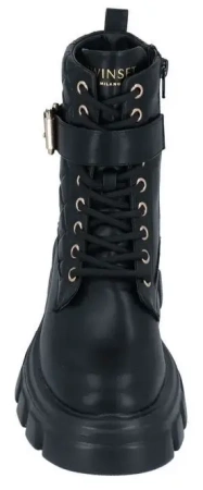 Ботинки кожаные женские / Черный / 39