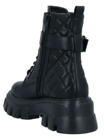 Ботинки кожаные женские / Черный / 39