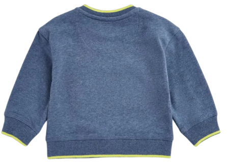 Свитшот с принтом детский / Тёмно-синий / 98