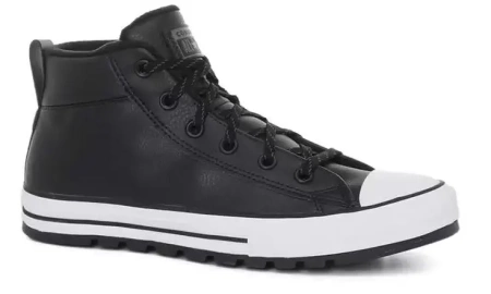 Кеды высокие унисекс / Черный / 37