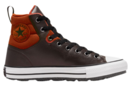 Кеды высокие унисекс / Коричневый / 37