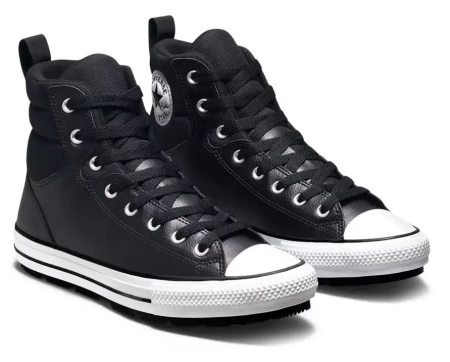 Кеды высокие унисекс / Черный / 38