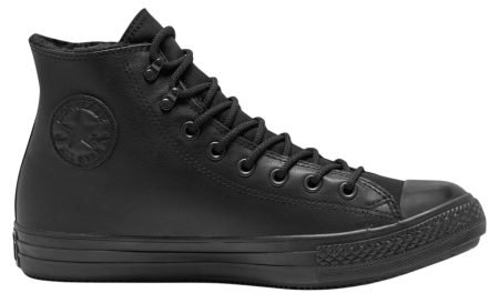 Кеды из кожи женские / Черный / 36