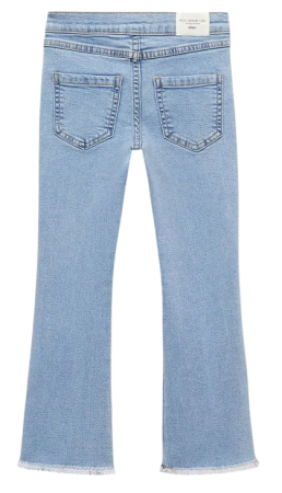 Джинсы прямые для девочки / Синий / 164