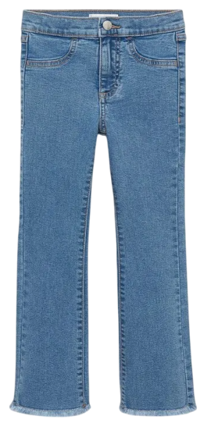 Джинсы прямые для девочки / Синий / 152 Джинсы прямые для девочки / Синий / 152