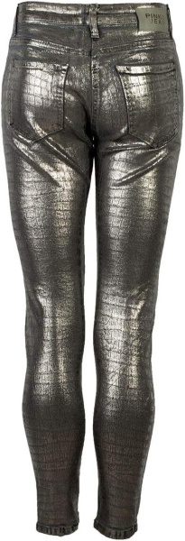 Брюки зауженные женские / Серый / 42