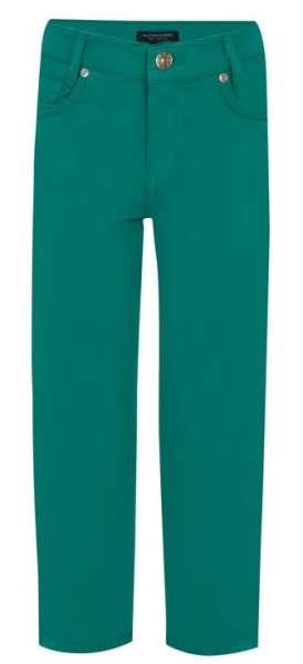 Джинсы прямые для мальчика / Зеленый / 98 Джинсы прямые для мальчика / Зеленый / 98