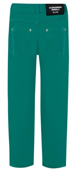 Джинсы прямые для мальчика / Зеленый / 98 Джинсы прямые для мальчика / Зеленый / 98