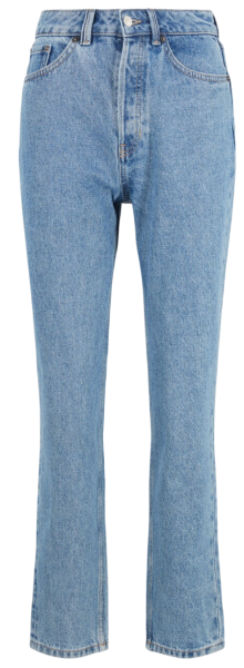 Джинсы зауженные женские / Синий / 44