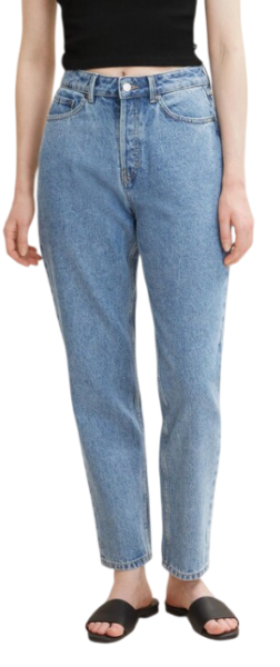 Джинсы зауженные женские / Синий / 44