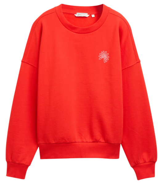 Свитшот с принтом женский / Красный / 50