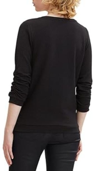 Джемпер однотонный женский / Черный / 48