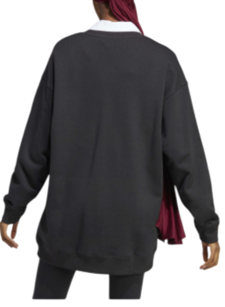 Свитшот с логотипом женский / Черный / 40